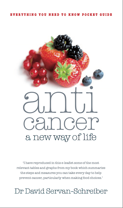 Anti-cancer booklet cover image